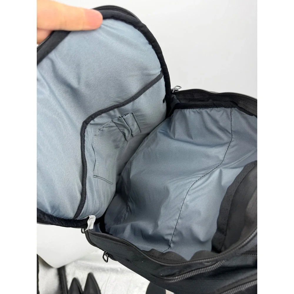 Nike Academy Team Backpack Mens OS Black 24L BA5954-010 Flat Creek Farm Logo